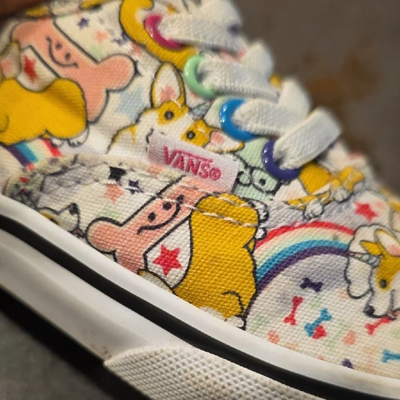 Vans Toddler Sneakers with Corgi Print - Multicolor - Picture 4 of 9